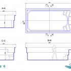 Композитный бассейн Laguna 6 Серия ECOPOOL