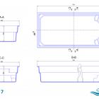 Композитный бассейн Laguna 7 Серия ECOPOOL