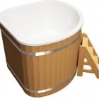 Купель композитная угловая CORNER BIG