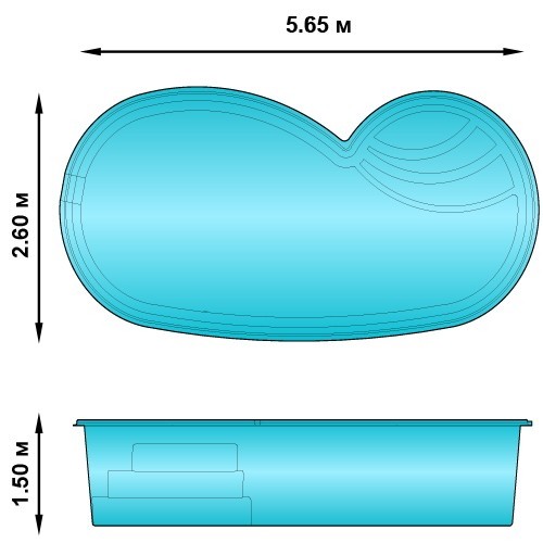Компоизитный бассейн НЕРО
