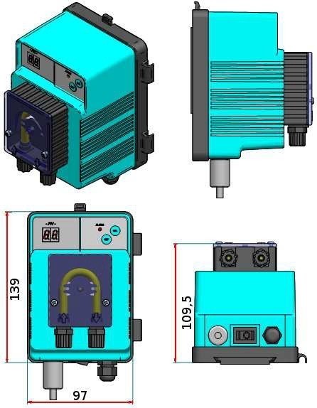 Автоматическая станция дозирования MP1-SPEEDY pH