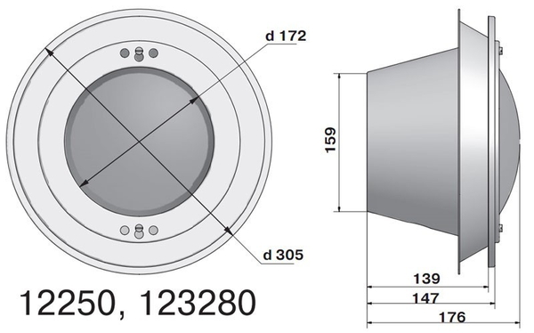 Прожектор Pahlen 300 Вт под плитку