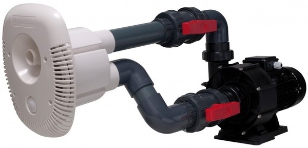 Противоток встраиваемый Poolsystems 60 м³/ч, 220 В (насос + лицевая часть)