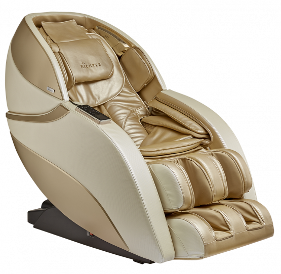 Массажное кресло Richter Alpine Pearl White-Champagne