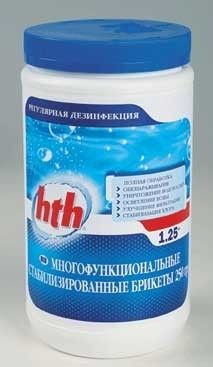 Медленный стабилизированный хлор в таблетках 200 г 1,2 кг